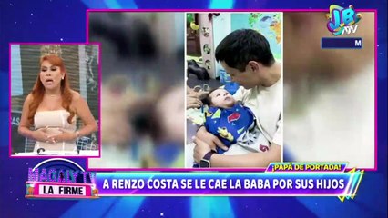 Renzo Costa: “Llegaron mis hijos y dieron vida a mi vida, son la pieza que faltaba”