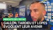 Après le dernier match de la saison, Gallon, Tardieu et Lopes évoquent leur avenir en zone mixte