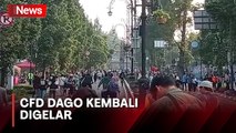 Ribuan Warga Bandung Padati CFD Dago setelah 3 Tahun Ditiadakan