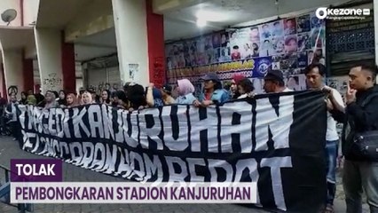 Datang ke Kanjuruhan, Keluarga Korban Tolak Pembongkaran Stadion