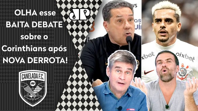 NÃO DÁ, gente! ISSO que o Luxemburgo falou PASSOU BATIDO, mas... OLHA esse DEBATE do Corinthians!