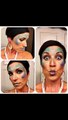 Halloween makeup tutorial mermaid scales