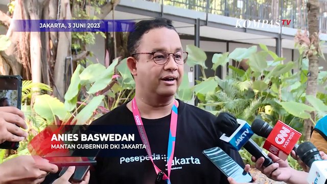 Anies Enggan Diadu-adu Media Ketika Ditanya Soal Kinerja Heru Budi untuk Jakarta