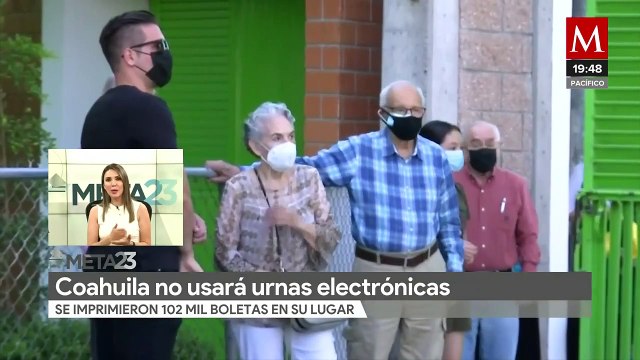 Cinco días antes de las elecciones en Coahuila, INE canceló el uso de las urnas electrónicas