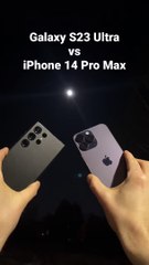 Zoom Galaxy S23 Ultra vs iPhone 14 Pro Max