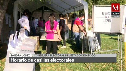 Estos son los horarios de las casillas electorales y recomendaciones para ir a votar en el Edomex