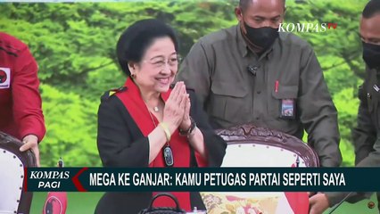 Begini Kata Megawati saat Pesankan Ganjar untuk Mengaku Sebagai Petugas Partai!