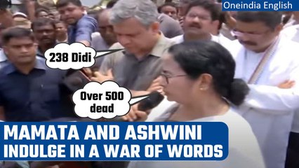 Mamata Banerjee and Ashwini Vaishnaw dual over accurate death toll in Odisha | Oneindia News