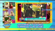 Karla Tarazona abandona el set de 