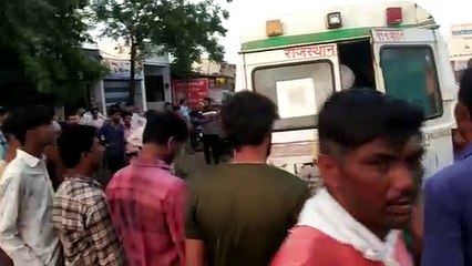 एंबुलेंस हुई बीमार: धक्का देकर करनी पड़ी स्टार्ट