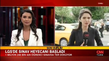 LGS'de sınav heyecanı! İlk oturum başladı