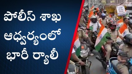 నల్గొండ: పోలీస్ శాఖ ఆధ్వర్యంలో సురక్ష దివాస్ ర్యాలీ