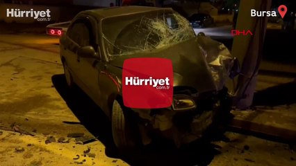 4 kişinin yaralandığı kazada 16 yaşındaki sürücü alkollü çıktı