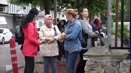 LGS adayları içerde, aileleri dışarıda ter döküyor