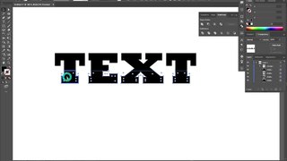 How To Create Pattern Text Effect In Illustrator | text effect in Illustrator.