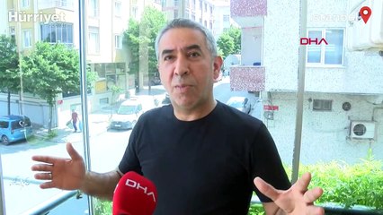 Otomobile giren hırsızlara balkondan patetes fırlattı