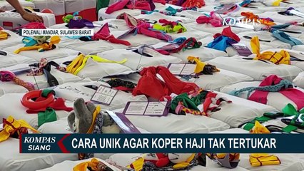 Ini Cara Unik Jemaah Haji Pastikan Koper Tak Tertukar saat Tiba di Mekkah!