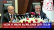 Hazine ve Maliye Bakanlığı'nda devir teslim! Bakan Mehmet Şimşek'ten flaş mesajlar