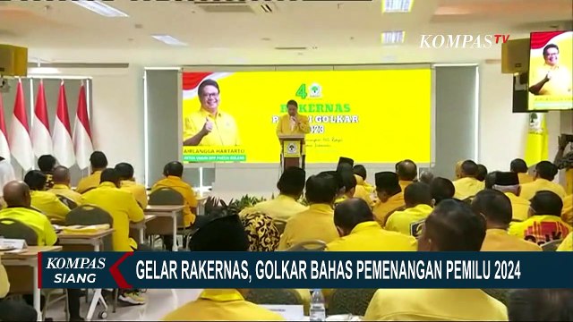 Airlangga Hartarto Minta Partai Golkar Menangkan Pemilu Legislatif, Pilkada, hingga Pilpres!