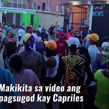Opposition leader sa Venezuela, sinapak habang nangangampanya | GMA News Feed