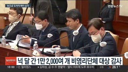 민간단체 보조금 부정 사용 1865건, 314억원 적발…"전액 환수"