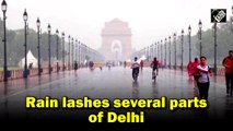 Rain lashes several parts of Delhi