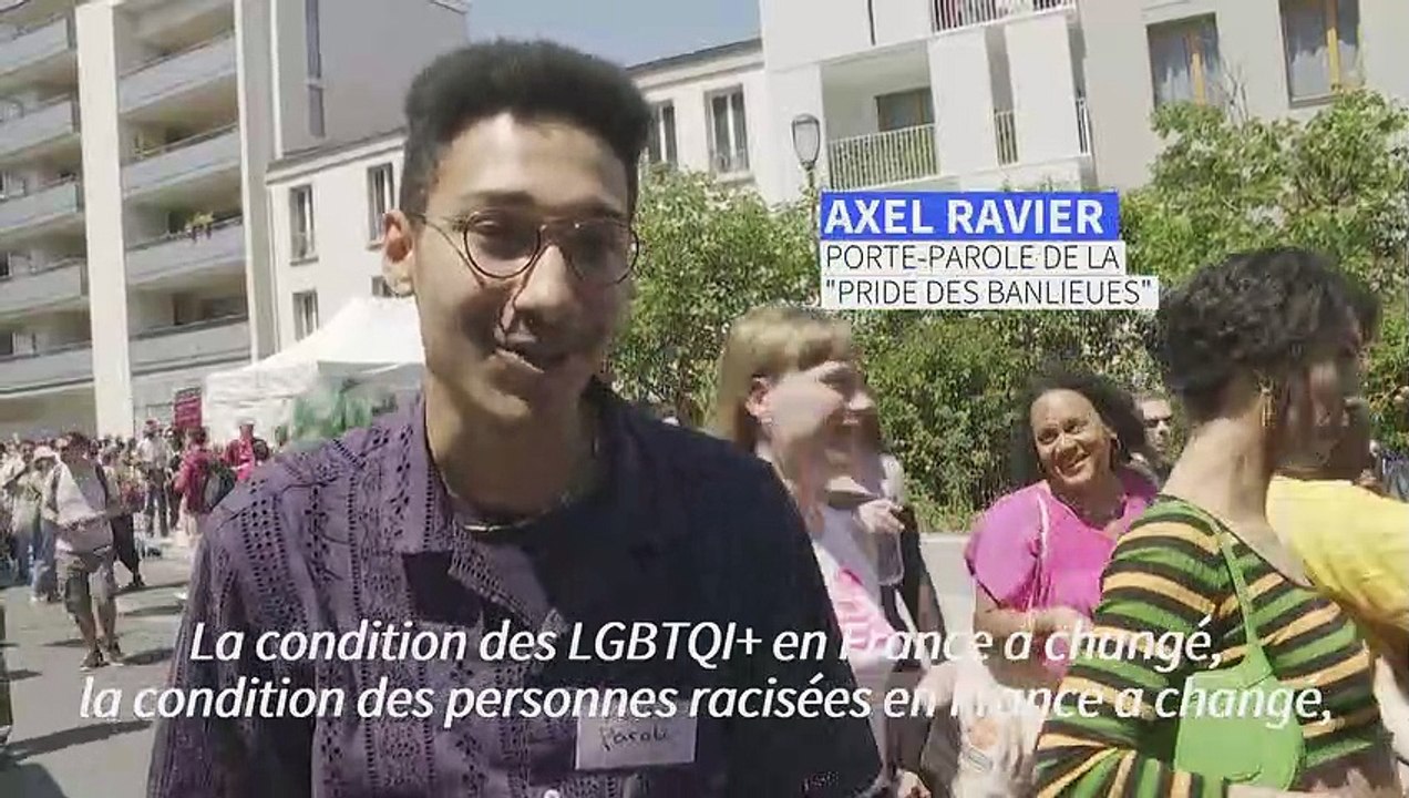 "Pride des banlieues" 2023: des milliers de personnes défilent à Saint-Denis