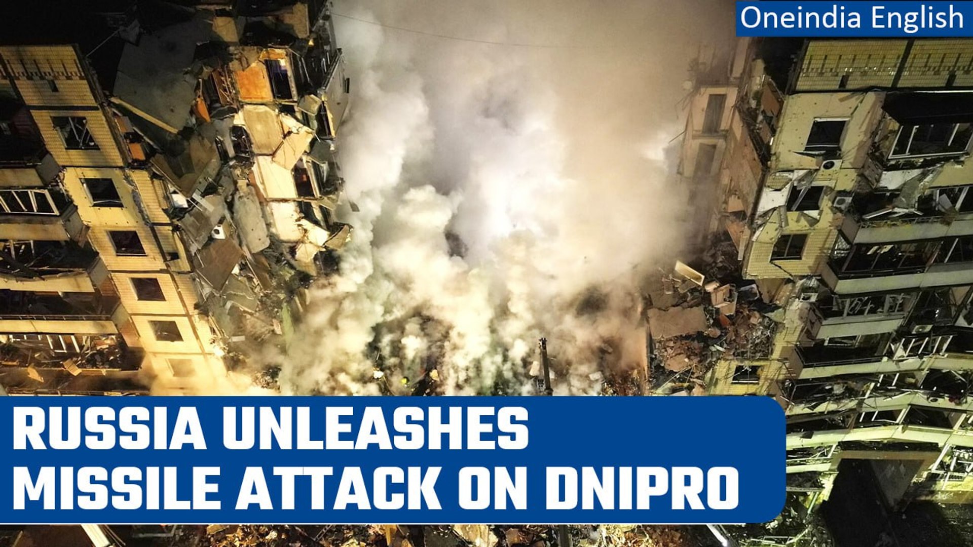 ⁣Ukraine War: Russian strike injures 22 in Dnipro, 1 killed | Russia Ukraine War | Oneindia News
