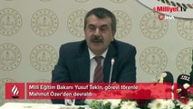 Milli Eğitim Bakanlığı'nda devir teslim