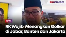 Wajib Menangkan Golkar di Jabar, Banten dan Jakarta, Ridwan Kamil: Itu Tugas Khusus