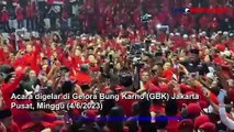Tiba di Acara Konsolidasi DPD PDIP di Jakarta, Teriakan 'Ganjar Presiden' Membahana