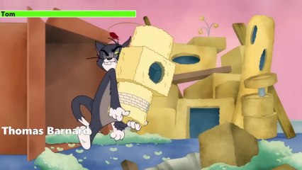 Tom and Jerry (2021) The House That Cat Built Animated Short with healthbars(1080P_HD)