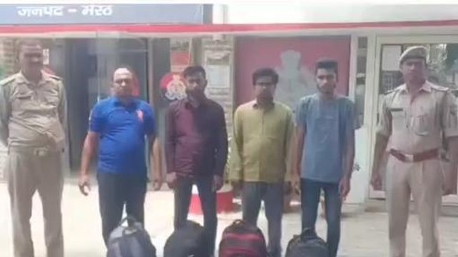 ब्रेकिंग न्यूज़: मेरठ में एटीएस की रेड, हिरासत में 4 संदिग्ध