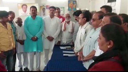दमोह: रेल दुर्घटना में मृत हुए लोगों को कांग्रेसियों ने दी श्रद्धांजलि