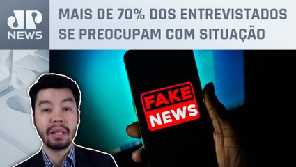 Segundo pesquisa, brasileiros apoiam lei para combater fake news; Kobayashi analisa