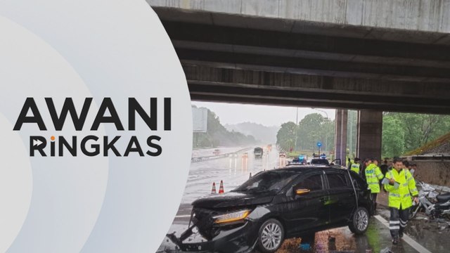 AWANI Ringkas: Tiga penunggang motosikal maut dirempuh ketika berteduh