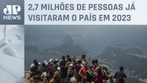 Em apenas quatro meses, Brasil recebe 75% dos turistas estrangeiros de 2022, segundo Embratur