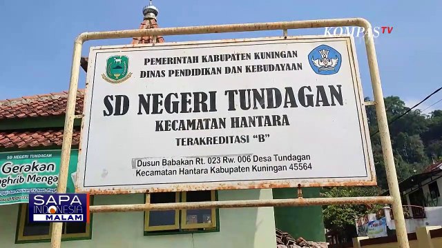 Sekolah Dasar di Kuningan Rusak Parah, Siswa Terpaksa Belajar di Ruang Penjaga Sekolah