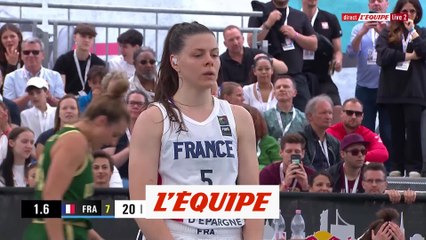 Les Bleues en finale face aux Etats-Unis - Basket 3x3 - CM (F)
