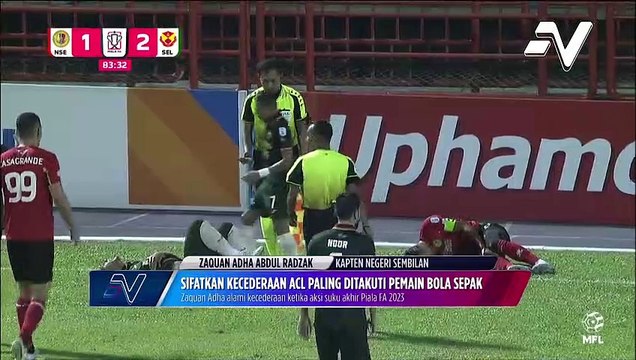 ACL adalah kecederaan yang paling ditakuti pemain bola sepak