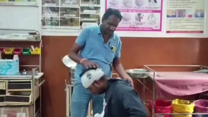 फिरोजाबाद: ठेकेदार को पीटकर दबंगों ने किया घायल, पुलिस ने कराया अस्पताल में भर्ती