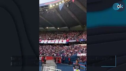 Los jugadores y la afición del PSG rinden un precioso homenaje a Sergio Rico