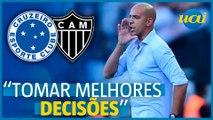 Cruzeiro: Pepa aponta erro no clássico contra o Atlético