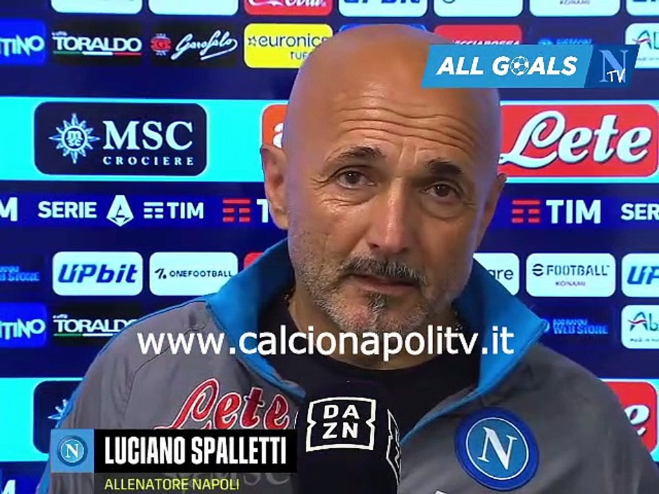 Napoli-Sampdoria 4/6/23 intervista pre-partita Luciano Spalletti