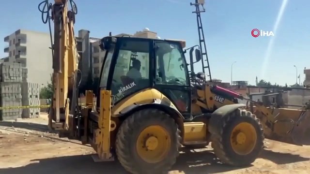 Des obus de mortier non explosés découverts sur un chantier de construction à Şanlıurfa