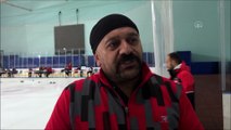 KARS - Okul Sporları Gençler Curling Türkiye Şampiyonası devam ediyor