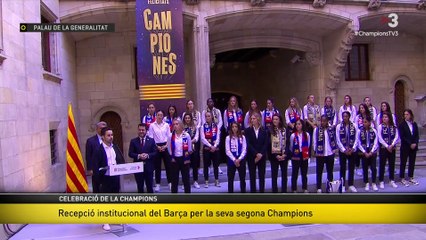 Discurs de Jonatan Giráldez, entrenador del primer equip femení del Barça
