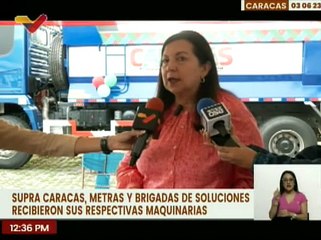 Download Video: Caracas | Gobierno Nacional entregó 46 vehículos para la recolección de desechos sólidos