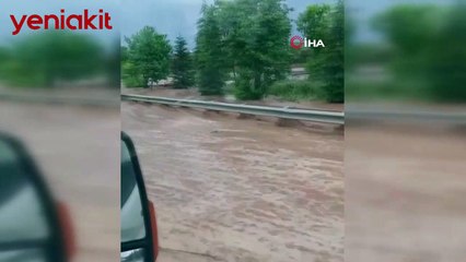 Mansur Yavaş bunu da başardı! Ankara'da yolun ortasından geçen nehir