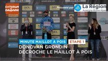 Minute Maillot à Pois Région AURA - Étape 1 / Stage 1 - #Dauphiné 2023